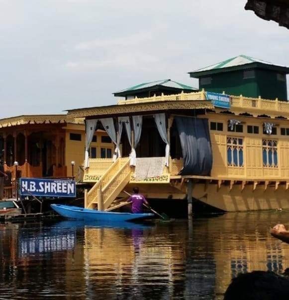 Heritage Shreen Houseboat Srīnagar Exterior foto