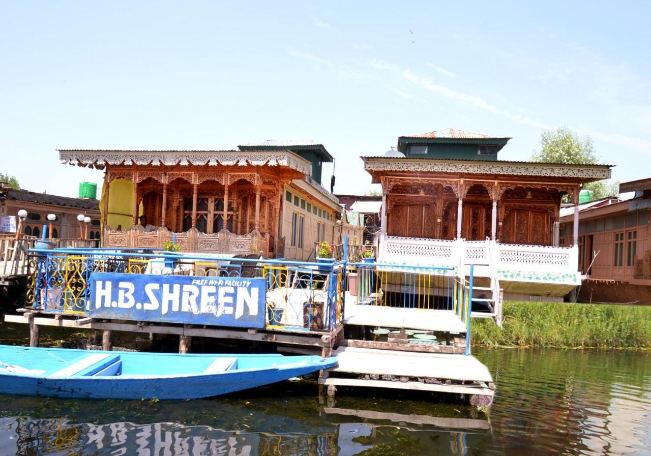 Heritage Shreen Houseboat Srīnagar Exterior foto